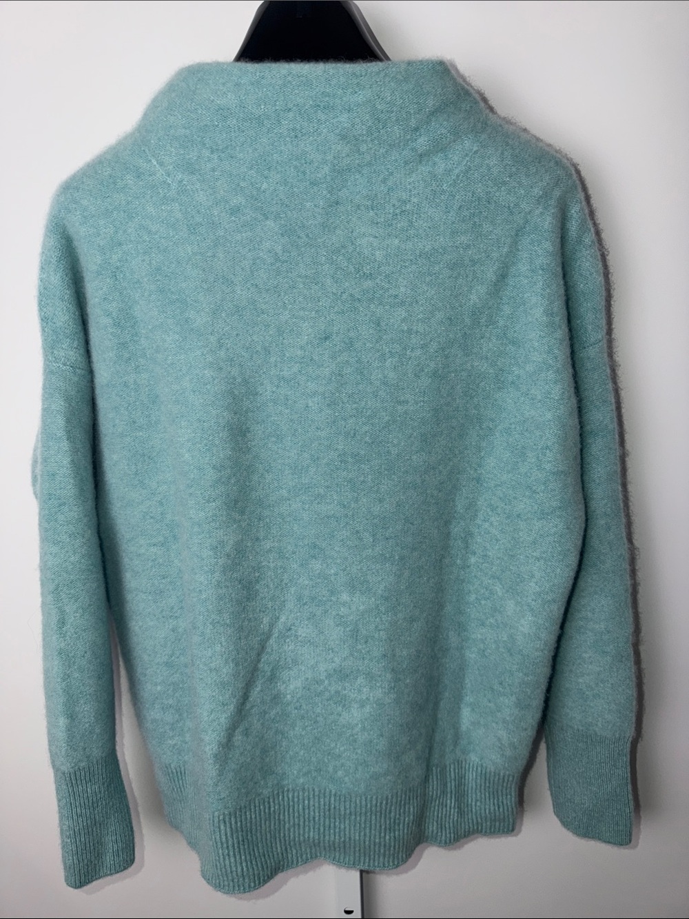 Vince Seafoam boiled cashmere mock Neck Sweater - Picture 4 of 4